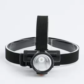 Фонарь налобный аккумуляторный 1 вт, 1200 мач, 110 лм, 7.5 x 6.2 х 5.7 см, usb