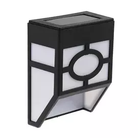 Садовый светильник, уличный, на солнечной батарее, накладной, 9125 см, 1 led, свечение теплое белое