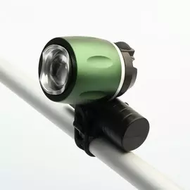 Фонарь велосипедный аккумуляторный, 5 вт, 600 лм, 1200 мач, t6, zoom, от usb