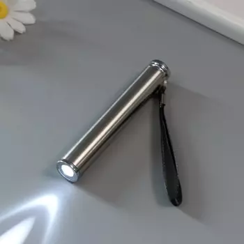 Фонарик брелок для ключей с ремешком