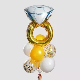 Фонтан из шаров