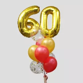 Фонтан из шаров