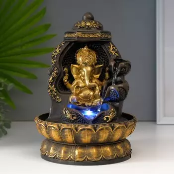 Фонтан настольный с подсветкой