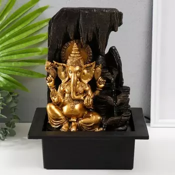 Фонтан настольный с подсветкой