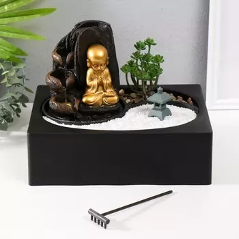 Фонтан настольный, японский сад камней