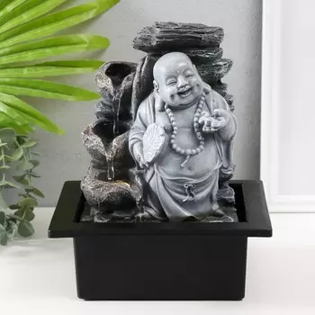 Фонтан настольный с подсветкой