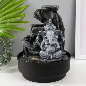 Фонтан настольный от сети, подсветка