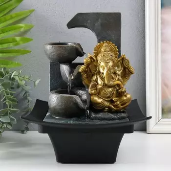 Фонтан настольный с подсветкой