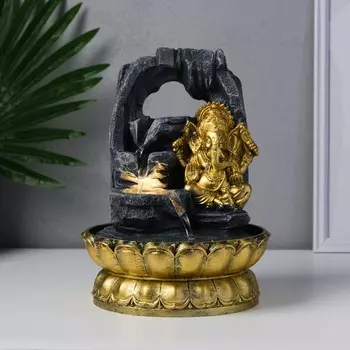 Фонтан настольный с подсветкой