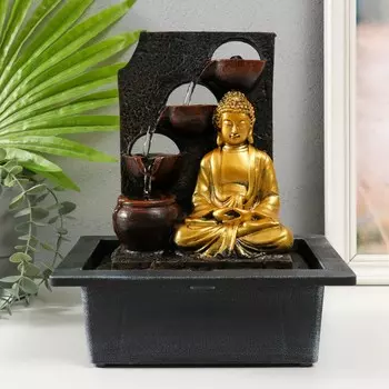 Фонтан настольный с подсветкой