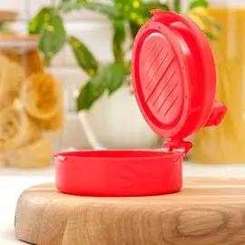 Форма для котлет доляна stufz, 13125,5 см, цвет красный