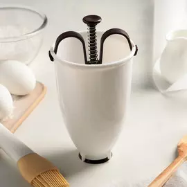 Форма для пончиков доляна, 1019 см, цвет белый