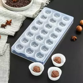 Форма для конфет и шоколада konfinetta