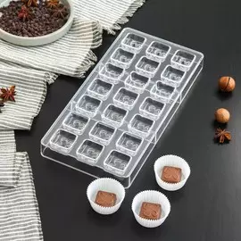 Форма для конфет и шоколада konfinetta