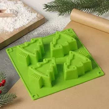 Форма для выпечки новогодняя доляна