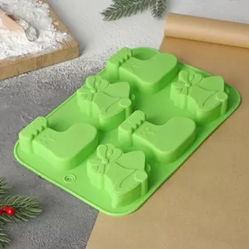 Форма для выпечки новогодняя доляна