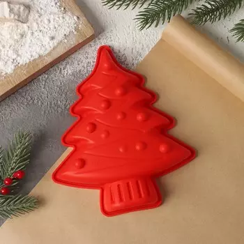 Форма для выпечки новогодняя доляна