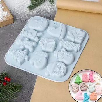 Форма для выпечки новогодняя доляна