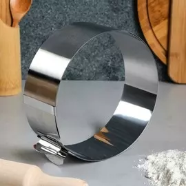 Форма для выпечки и выкладки с регулировкой размера