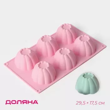 Форма для выпечки кексов доляна