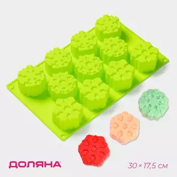 Форма для выпечки новогодняя доляна