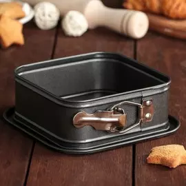 Форма для выпечки разъёмная доляна