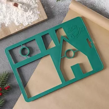 Форма для вырезания печенья новогодняя доляна