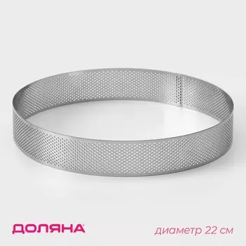 Форма перфорированная для выпечки доляна