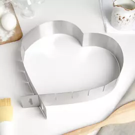 Форма для выкладки и выпечки с регулировкой размера