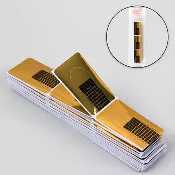 Формы для наращивания ногтей, нижние, узкие, 100 шт