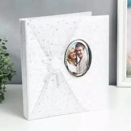 Фотоальбом магнитный 20 листов our wedding, в коробке, 30х27х4 см