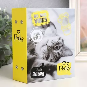 Фотоальбом на 100 фото 10х15 см, пластик. листы