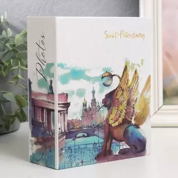 Фотоальбом на 100 фото 10х15 см, пластик. листы