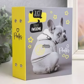 Фотоальбом на 100 фото 10х15 см, пластик. листы