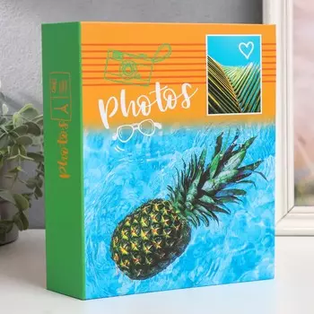 Фотоальбом на 200 фото 10х15 см, пластик. листы