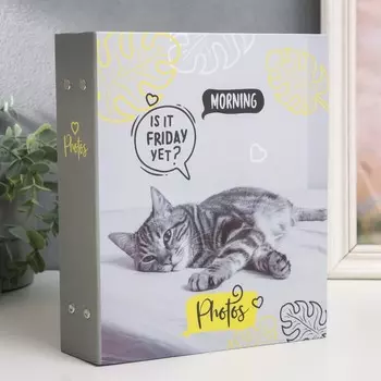 Фотоальбом на 200 фото 10х15 см, пластик. листы