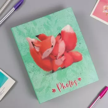 Фотоальбом на 200 фото 10х15 см, пластик. листы