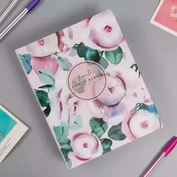 Фотоальбом на 200 фото 10х15 см, пластик. листы