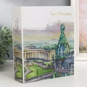 Фотоальбом на 200 фото 10х15 см, пластик. листы