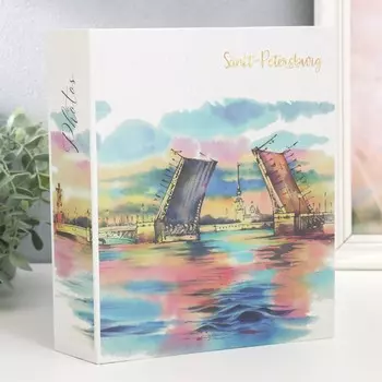 Фотоальбом на 200 фото 10х15 см, пластик. листы