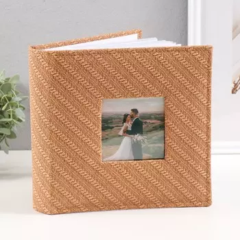 Фотоальбом на 200 фото 10х15 см кожзам