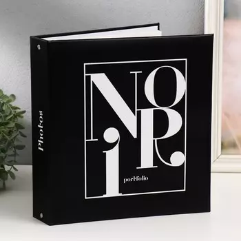 Фотоальбом на 50 магнитных листов 23х28 см, на кольцах