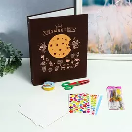 Фотоальбом на кольцах 30 листов+30 файлов