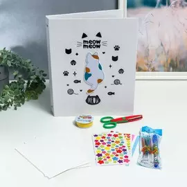 Фотоальбом на кольцах 30 листов+30 файлов