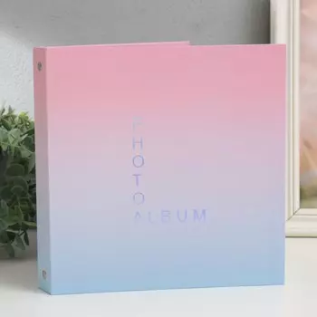 Фотоальбом на кольцах на 200 фото 6х9 см