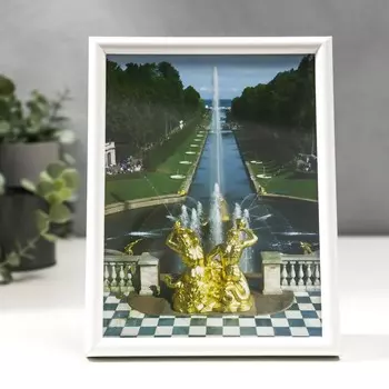 Фоторамка 15х20 45-b (ф) белая (пластиковый экран)