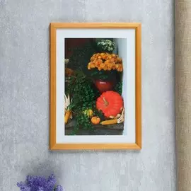 Фоторамка 21х30 (7n92) клен (пластиковый экран)