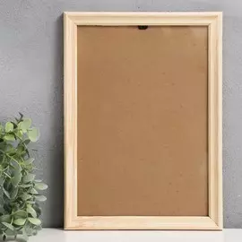 Фоторамка дерево 21х30 см, пр. №6, белое дерево