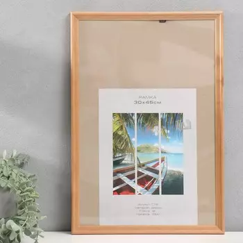 Фоторамка для фото 3045 см image art, austin, дерево, (пластиковый экран), бронза