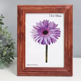 Фоторамка дерево linda 13х18 см орех